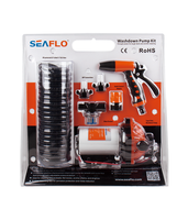 Kit de lavage haute pression SEA FLO, accessoires pour camping-car, pompe à eau 12V pour le lavage de voiture