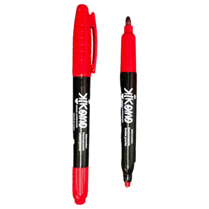 Marcadores Permanentes de Doble Punta con Logotipo Personalizado, Tinta de Color con Punta de Pincel Plana y Fina para Arte en Papel, Plástico y Otros Materiales - Product Image 4