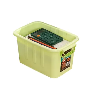 फैक्टरी प्रत्यक्ष थोक भंडारण डिब्बे छँटाई बॉक्स प्लास्टिक रंगीन कपड़ा भंडारण बॉक्स 6.5L