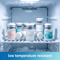 Étiquettes personnalisées pour flacons de 3 ml, résistantes à l'eau et au froid, autocollantes, pour emballages de sérums cosmétiques et de soins de la peau