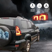 HOSI - Luz Trasera LED en Oferta, Lámpara Trasera para Toyota 4Runner de 4.ª Generación, Accesorios para Automóviles, 2003-2009