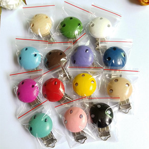 Clip de madera para <span class=keywords><strong>chupete</strong></span> de bebé, al mejor <span class=keywords><strong>precio</strong></span>, venta al por mayor - Product Image 4