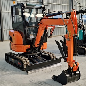 Miễn phí vận chuyển CE EPA động cơ trang trại cabin 360 độ đa chức năng 2.5ton 3ton 3.5ton Mini Digger nhỏ Bagger máy xúc - Product Image 4