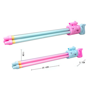 Pistola ad Acqua in Plastica per Bambini, Gioco Estivo all'Aperto, per Bagno, Spiaggia, Piscina, Cannone ad Acqua a Lunga Gittata - Product Image 4
