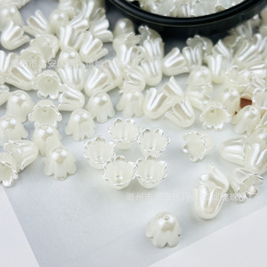 Cuentas de lirio de los valles para pulseras DIY, llaveros, horquillas, colgantes, amuletos para coche y suministros para la fabricación de joyas - Product Image 4