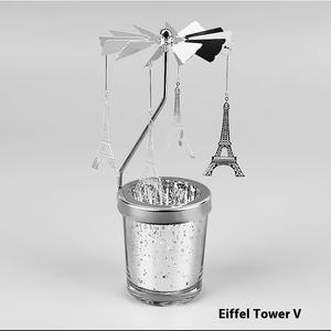 Customized Gold <strong>Owl</strong> Tealight Spinning Candleholder Carousel Metal Tray Rotary <strong>Candle</strong> Stand Elegant <strong>Candles</strong> Fragrance Accessories - Product Image 6