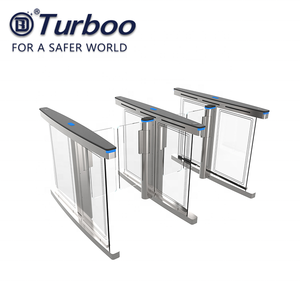 An Toàn Cao Nhận Diện Khuôn Mặt Vân Tay Kiểm Soát Truy Cập Swing Glass Cửa Quay Barrier Speed <span class=keywords><strong>Gates</strong></span> - Product Image 4
