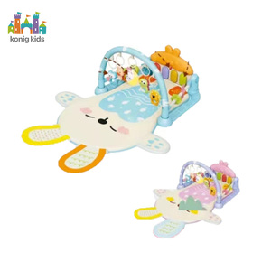 Piano à pédales mignon pour enfants Konig avec lumières nocturnes en forme de lune, tapis de jeu pour bébé, tapis d'éveil pour bébé, jouets pour bébé de 0 à 12 mois - Product Image 2