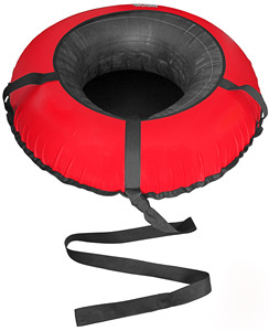 Bouée de neige gonflable double en PVC, épaisse et résistante à l'usure, pour sports d'hiver - Product Image 4
