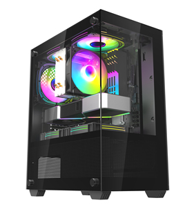 Approvisionnement d'usine LED Gaming <span class=keywords><strong>PC</strong></span> CPU Cooling Cooler RGB Fan <span class=keywords><strong>PC</strong></span> <span class=keywords><strong>Gamer</strong></span> et autres boîtiers d'ordinateur - Product Image 1