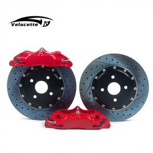 Nouveau kit d'étriers de frein de course modifiés Velocette 5200 <span class=keywords><strong>4</strong></span> pistons 300 mm pour Focus 2014 Opel Omega B Haute Performance Freinage amélioré de 50 % - Product Image 1