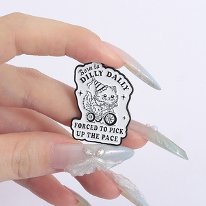 Cool Dog che indossa occhiali da sole spilla con spilla di animali divertenti spilla distintivo gioielli regalo per gli amici all'ingrosso - Product Image 4