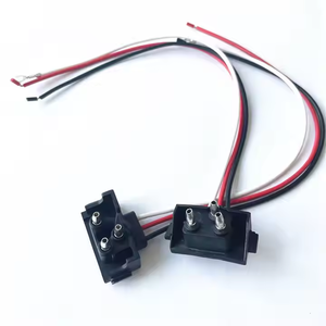 Conector de remolque de 3 pines en ángulo recto, arnés de coleta, nailon de 15cm para camión, remolque, parada, freno trasero, luz de respaldo automática - Product Image 3