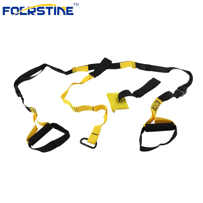 Factory Price High Quality Hanging Elastic Resistance Exercise Yoga Stretch Band Exercise Training fitness suspension trainer