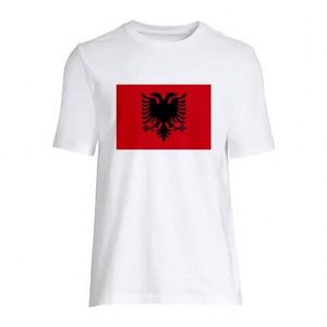 New Arrivals Fans Cheering Items 2026 Soccer Car Hood Cover Flag Hand Waving T-shirt Custom Logo Polyester Portable Albania Flag - Product Image 3