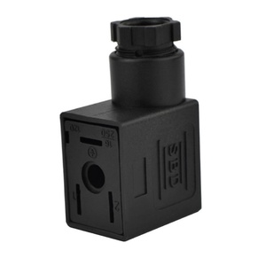 Conector de Bobina Solenoide DIN43650A DIN43650B DIN43650C MPM, Enchufe 2P+E 3P+E IP65 AC/DC con Indicador LED Rojo/Blanco - Product Image 4