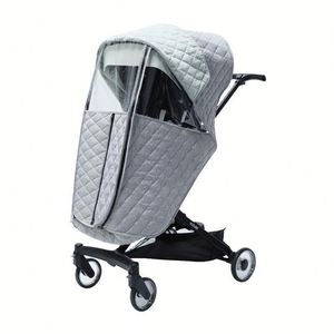 Couverture de pluie coupe-vent pour bébé, protection intégrale, couverture de pluie épaisse pour bébé en hiver, pour poussette - Product Image 1