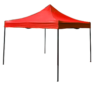 Carpa Plegable Fácil de Montar 3x3 2x3 3x4.5 3x6, Gazebo con Toldo de Tela Oxford, Estructura de Acero con Recubrimiento en Polvo, Impermeable, Plegable, para Deportes, Interior y Exterior