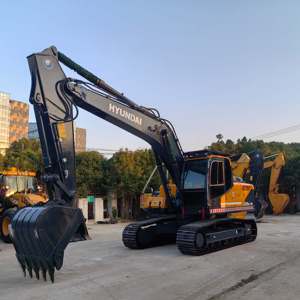 Excavatrice HYUNDAI 220LC-9S d'occasion en bon état, faible consommation de carburant, faible nombre d'heures de travail, forte force de creusement, expédition mondiale en stock - Product Image 5