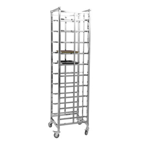 Commercial Kitchen <b>Stainless</b> <b>Steel</b> Silver 201 304 GN Shelf <b>Trolley</b> Baking Bread Cake Cart for 1/1 GN T2g - Product Image 2