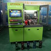 Dongtai Machine CR518 EURO 6 Banc d'essai pour injecteur et pompe à rampe commune, Cambox en option EUI EUP HEUI HEUP Trois postes de travail