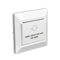 Interruptor de Ahorro de Energía Eléctrico para Hotel 220V/110V, Interruptor Inteligente RFID con Tarjeta de Llave para Habitación de Hotel
