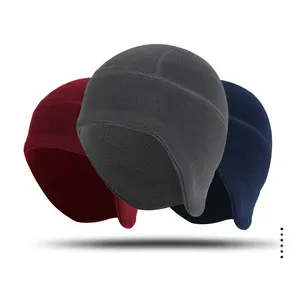 2021 мужские и женские теплые флисовые шапочки, уличные шапки с черепом, зимние шапки