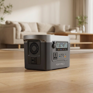 Portable Power Station Solar Panel Car Backup Lithium Battery Home Energy <b>Storage</b> Pure Sine Wave AC/DC Outlets <b>Camping</b> Traveling - Product Image 6