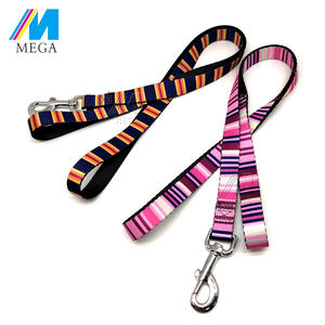 पालतू पशु उत्पादों पॉलिएस्टर बनाने की क्रिया कस्टम प्रिंट लोगो थोक कुत्ते पट्टा - Product Image 6