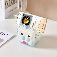 Dessin animé multi-fonctionnel Mini boîte de rangement Songtai support de téléphone portable en plastique pour étudiant bureau à domicile accessoire de bureau