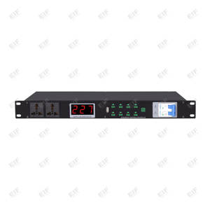 Secuenciador de energía profesional KD-308 de alta calidad EIF, 3 canales, 8 puertos para KTV, sala de reuniones, escenario - Product Image 3