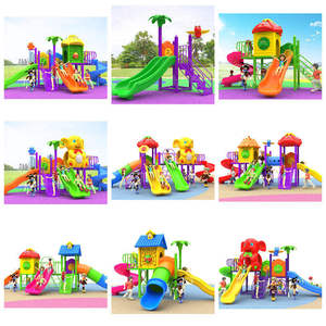 Juegos de Parque Infantil con Columpio y Tobogán para Niños de <span class=keywords><strong>Jardín</strong></span> de Infancia, Atractivos, a Prueba de Niños, Se Aceptan OEM y ODM, Equipos de Entretenimiento al Aire Libre - Product Image 4