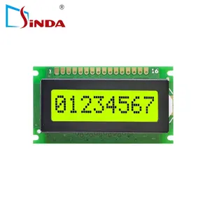 תצוגת LCD 8x1 תווים 0801 תצוגת LCD מונוכרומית מודולי LCD