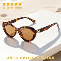 Dernières tendances de la mode féminine, lunettes de soleil rondes rétro élégantes de luxe pour femmes, protection UV400, marque tendance