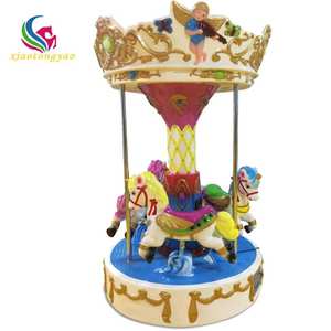 Precio de Fábrica, Carrusel Inflable Navideño con Música, Mini Carrusel Infantil de 3 Plazas - Product Image 3