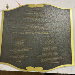 Médailles en cuivre gaufré personnalisées, insignes antiques et plaques de porte pour domaines privés, plaques signalétiques de château médaille d'école - Product Image 4