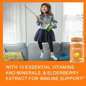Gomitas de Vitamina C Orgánica de Marca Privada OEM/ODM, Ideales para la Salud de los Niños - Product Image 3