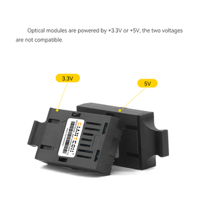 Transceptor Óptico GIANTECH 1X9 Monomodo de Doble Fibra, 84Mbps, Estilo de Paquete Seleccionable, Codificación y Reloj Seleccionables, para 20km - Product Image 1
