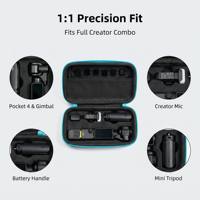 Draagbare EVA waterdichte draagtas met ritssluiting en magnetische sluiting voor Osmo Pocket 4/3 camera-accessoires