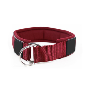 Collar de Perro Martingale de Nailon con Estampado de Camuflaje Reflectante de Lujo Personalizado de 5 cm, Forrado con Espuma Suave - Product Image 4