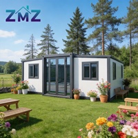 ZMZ Fabricante Móvil 2 Dormitorios Expandible 20 pies 30 pies 40 pies Contenedor Casa