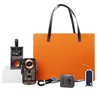 Cadeau d'affaires de luxe inspiré de la technologie, boîte-cadeau en alliage ABS haut de gamme avec électronique sur le thème du mecha, personnalisable pour la fête des pères
