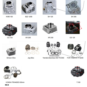 Kit de cylindre de moteur de moto pour CBF125 GY6 50 GY6 125 GY6 150 AX100 <span class=keywords><strong>Simson</strong></span> <span class=keywords><strong>50cc</strong></span> Jog <span class=keywords><strong>50cc</strong></span> Banshee 350 YFZ350 - Product Image 4