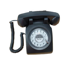 El más vendido, teléfono antiguo con cable, grabadora <span class=keywords><strong>de</strong></span> libro <span class=keywords><strong>de</strong></span> visitas <span class=keywords><strong>de</strong></span> Audio rojo, Dial giratorio <span class=keywords><strong>para</strong></span> bodas, grabaciones <span class=keywords><strong>de</strong></span> <span class=keywords><strong>voz</strong></span> <span class=keywords><strong>de</strong></span> línea fija especiales - Product Image 1
