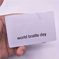 Benutzer definierte NFC Braille Geschenk karte für Blinde