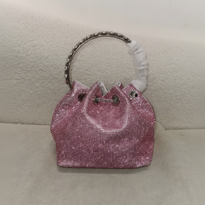 Pochette de soirée de luxe en strass diamant, idéale pour les mariages et les fêtes, sac à main femme avec pochette de soirée pour - Product Image 1