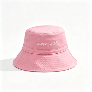 Sombrero de Pescador Rosa Unisex con Protección Solar UPF 50+, Secado Rápido, Logotipo Bordado en 3D, Ala Ancha, para Viajes al Aire Libre y Uso Diario - Product Image 3