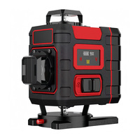 360 Niveau laser de construction 4D vert professionnel haute luminosité à nivellement automatique à 16 lignes