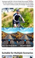 Caméra d'action 4K la plus vendue avec clip dorsal, design rotatif à 360 degrés, caméra de vlog portable pour le cyclisme en extérieur et les voyages
