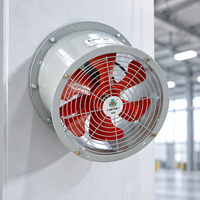 Ventilateur d'extraction axial mural Tubeaxial 220V 400mm pour la vente en gros et les distributeurs OEM